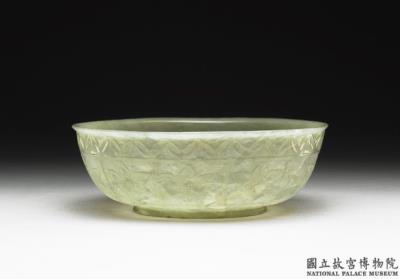 图片[2]-Jade round bowl with carving throughout, Ottoman Empire-China Archive